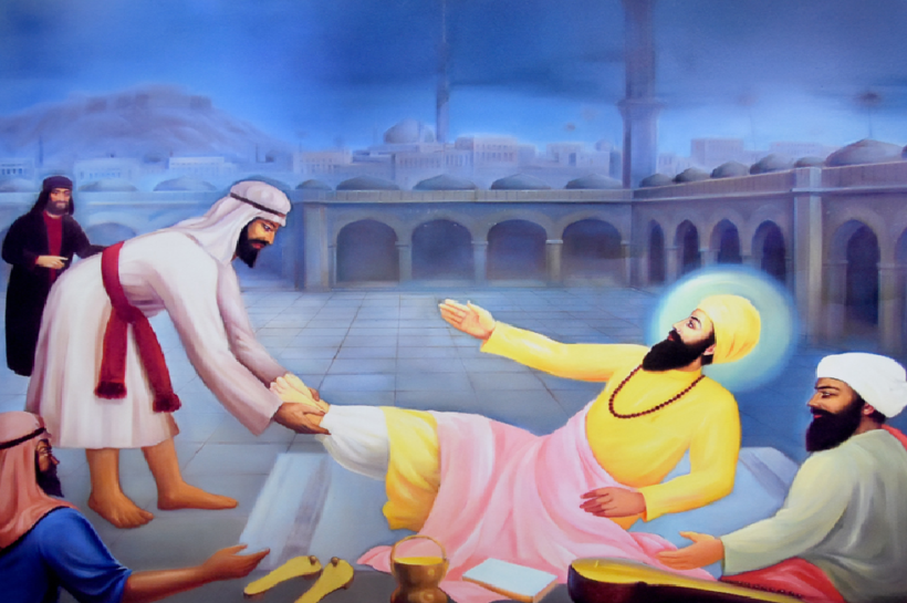 Guru nanak dev ji Mecca Visit