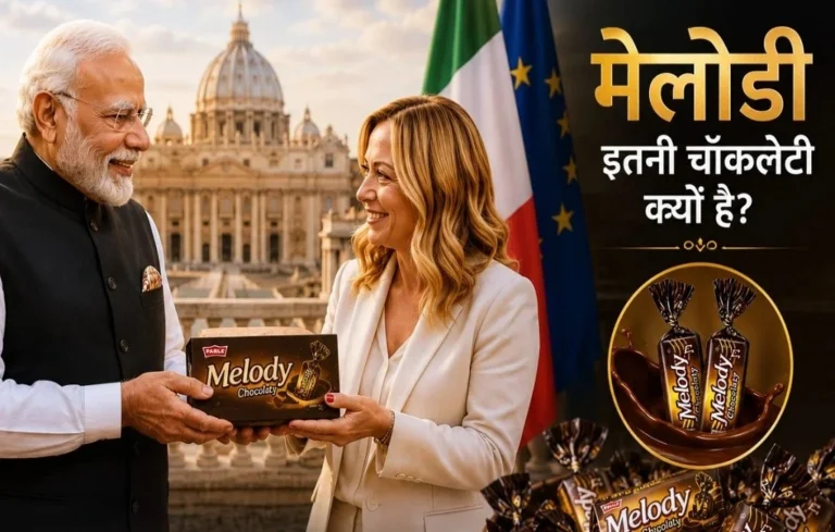 Modi Meloni viral video