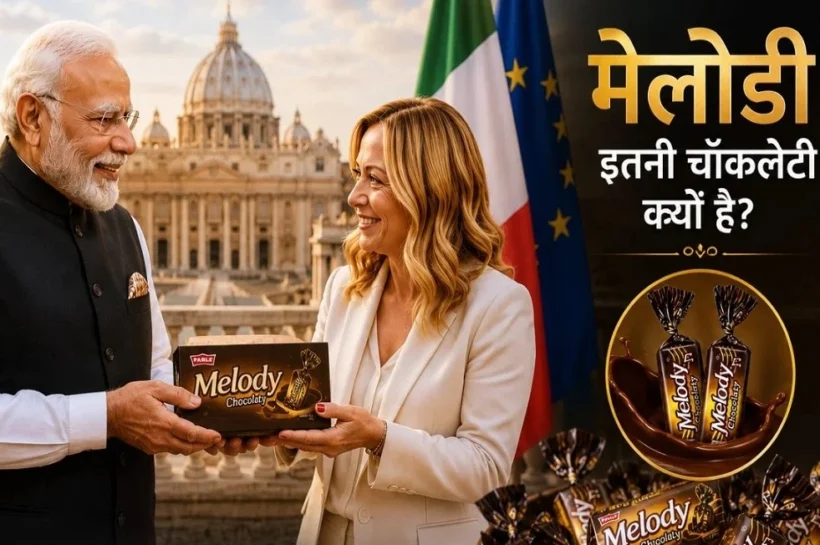 Modi Meloni viral video