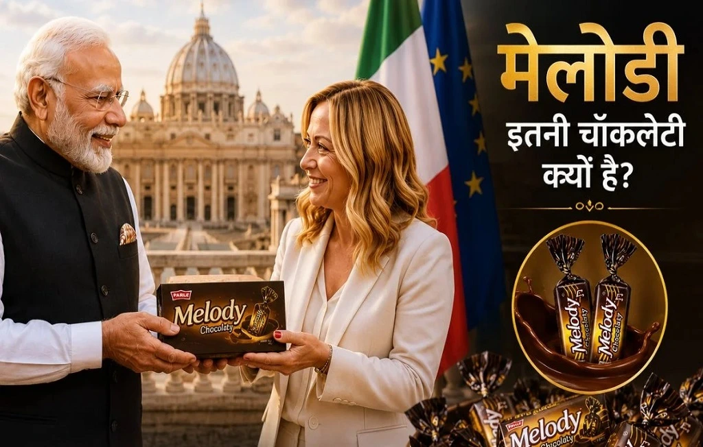 Modi Meloni viral video
