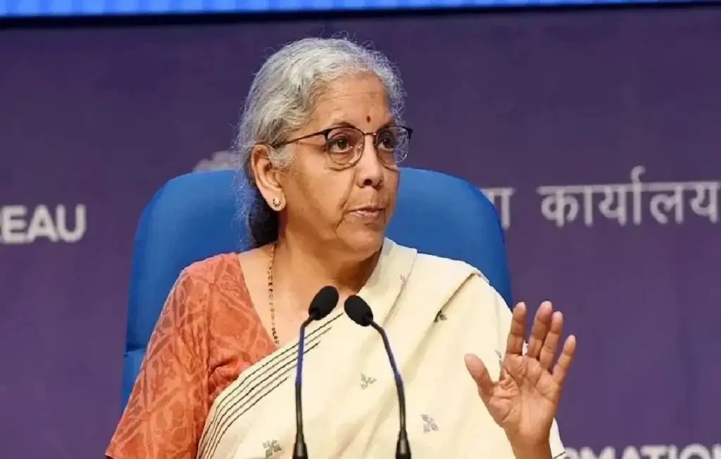 Finance Minister Nirmala Sitharaman
