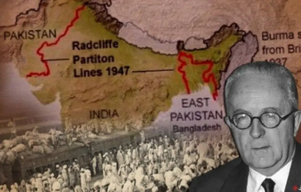 Punjab Partition 1947, Radcliffe Line Punjab