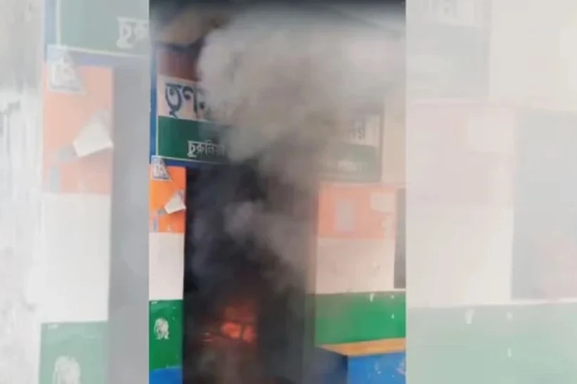 TMC vs BJP clashes