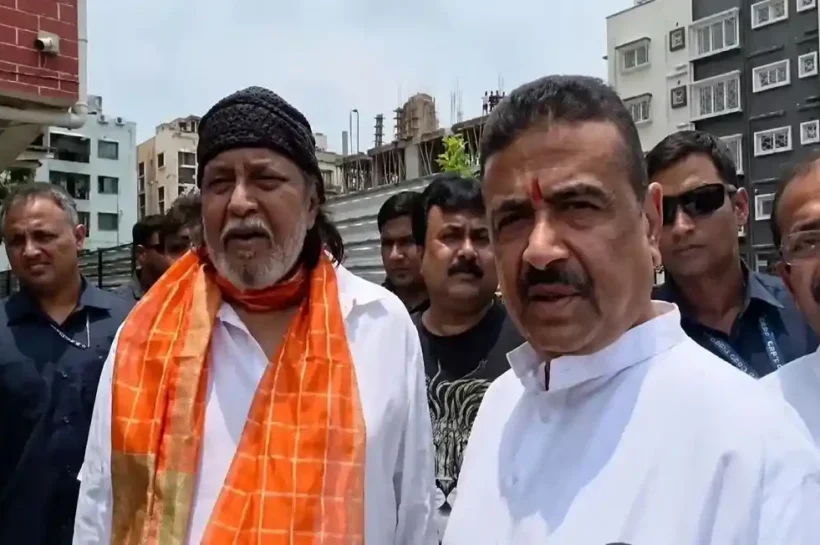 Mithun Chakraborty Shubhendu Adhikari meeting