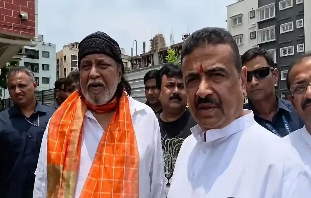Mithun Chakraborty Shubhendu Adhikari meeting