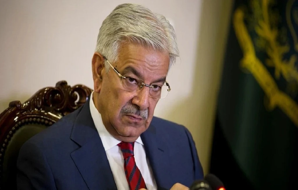 Pakistan Defence Minister Khawaja Asif