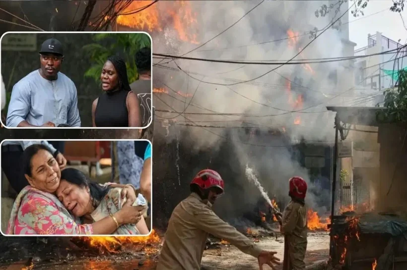 Delhi Malviya Nagar Fire
