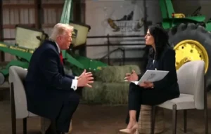 Donald Trump Interview Walkout