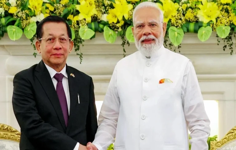 भारत के खिलाफ नहीं होगी म्यांमार की जमीन का इस्तेमाल, मोदी को राष्ट्रपति ह्लाइंग का बड़ा भरोसा| India-Myanmar Relations India-Myanmar Relations