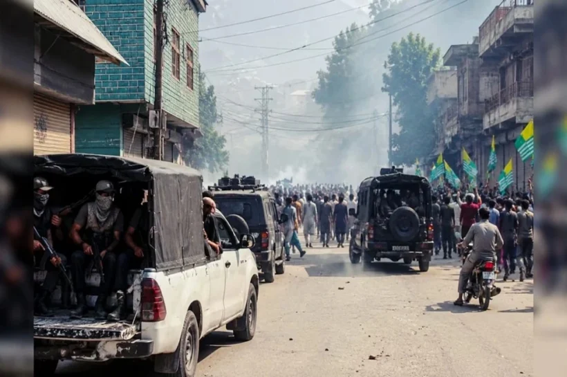 PoK Protest