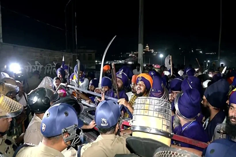 Uttarakhand Nihang Protest