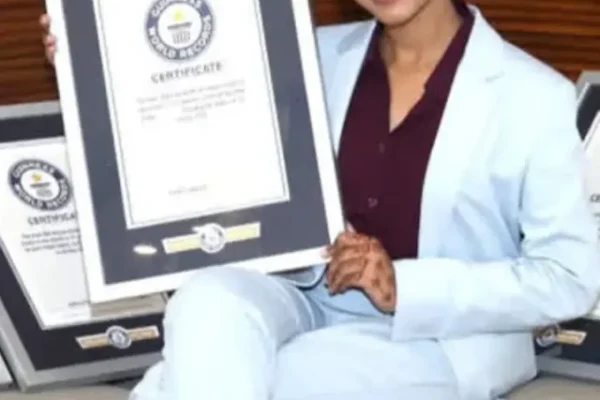 Janvi Jindal, Janvi Jindal Guinness record