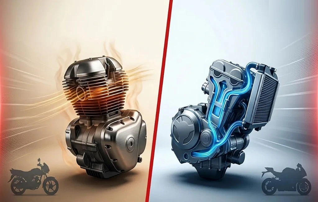 Air-Cooled vs Liquid-Cooled Engine