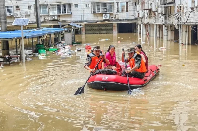 China flood news