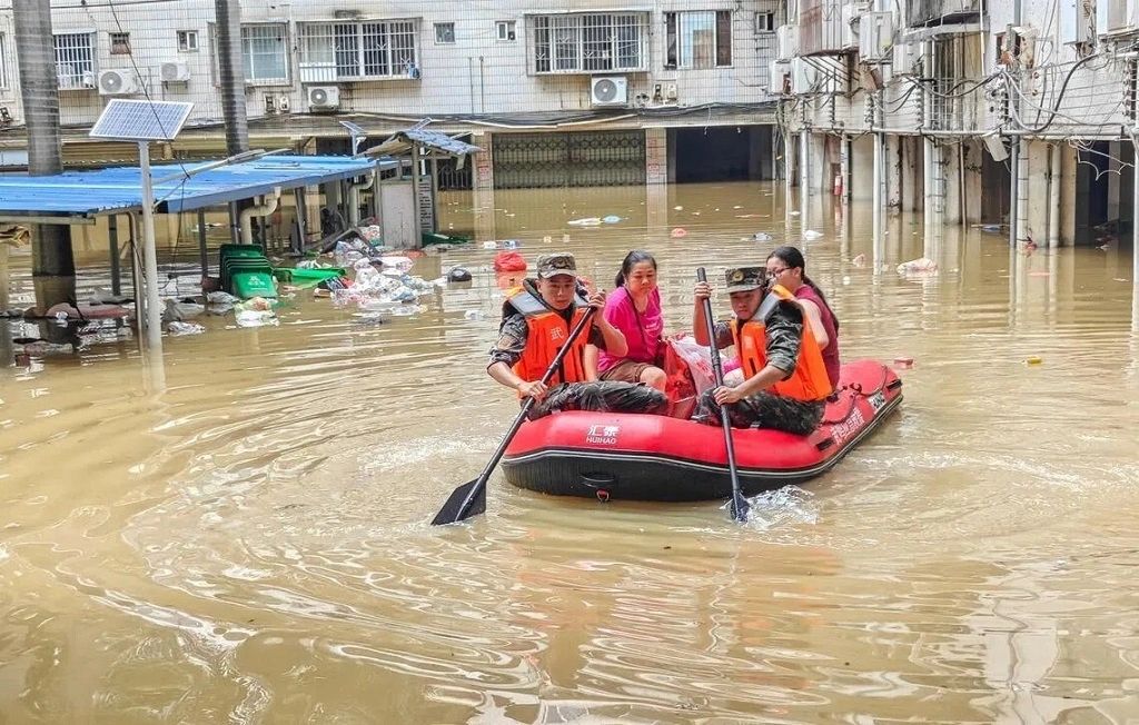 China flood news