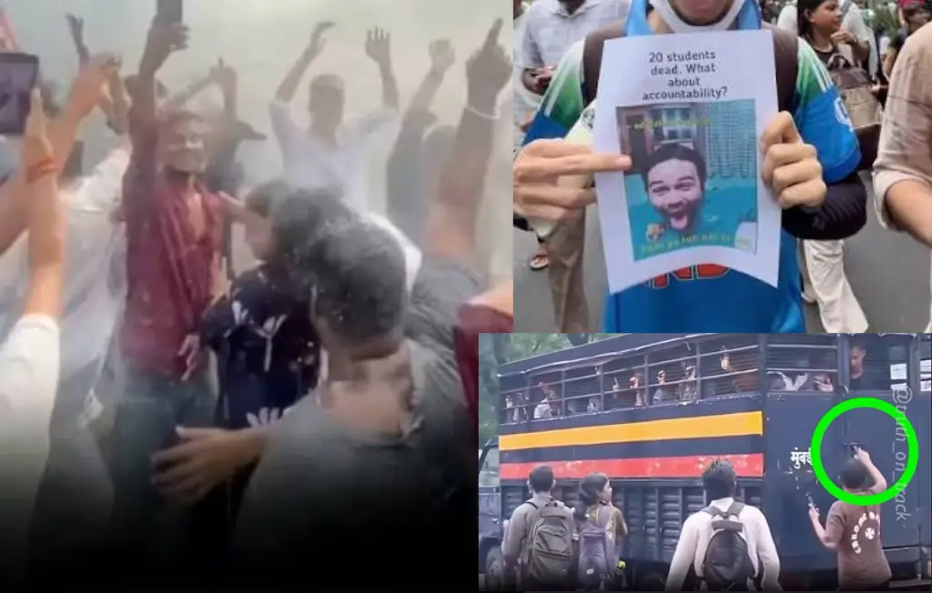 Student Protest Viral Video, neet paper leak Student Protest