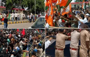 Patna BJP Congress clash