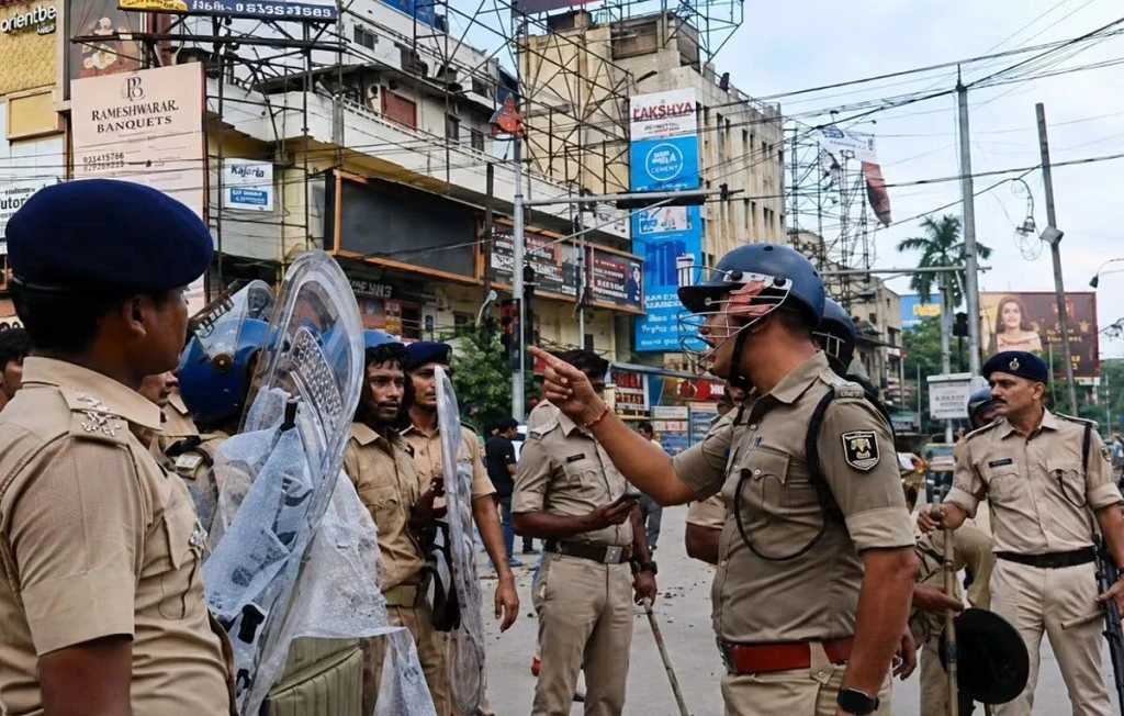 Patna student protest