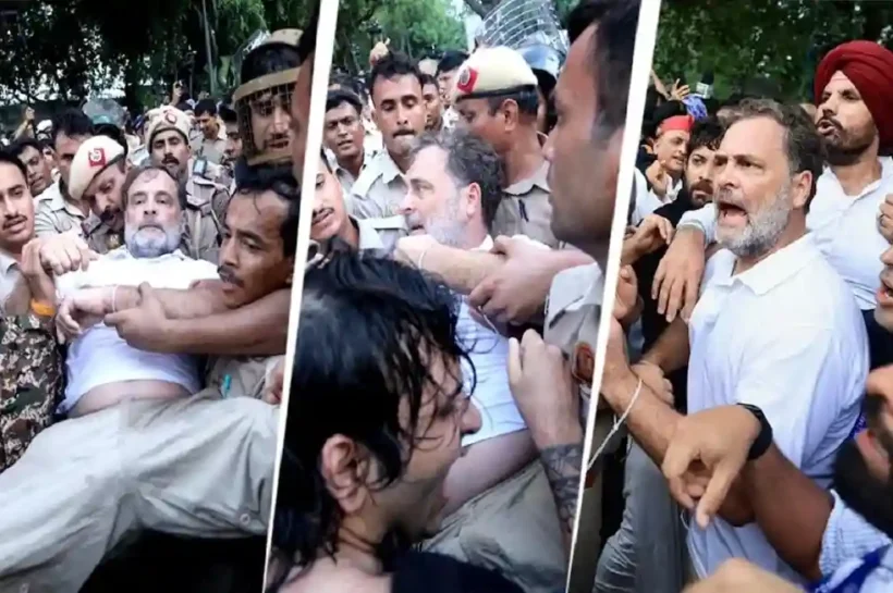 Rahul Gandhi detained