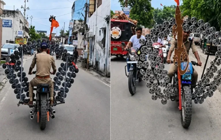 हरिद्वार कांवड़ मेले में छाई 500 हॉर्न वाली बाइक, वीडियो वायरल होते ही पुलिस ने किया सीज| Haridwar Viral Video Haridwar Viral Video