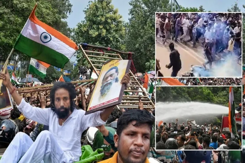Jharkhand student protest