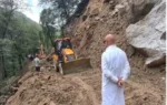 Kapkot heavy rainfall