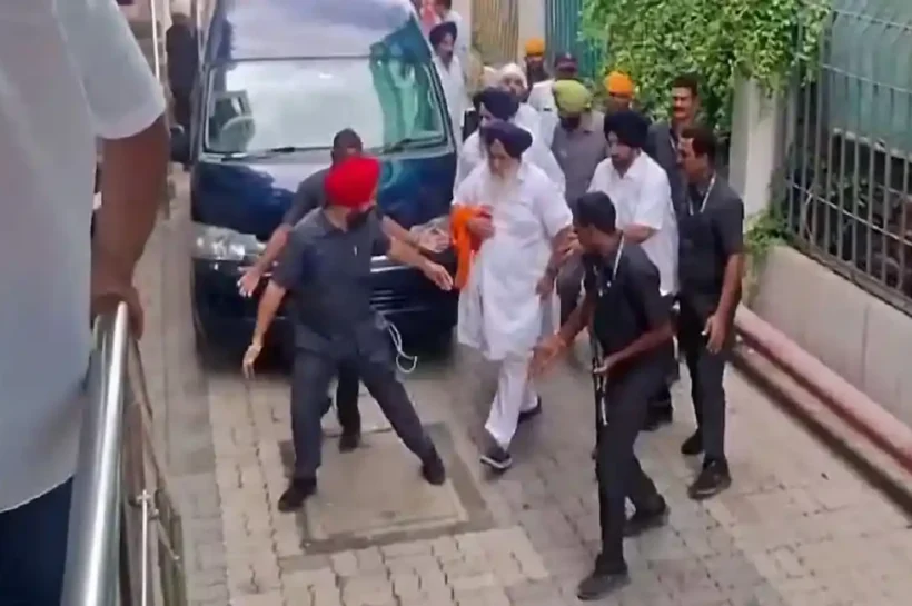 Sukhbir Singh Badal attack