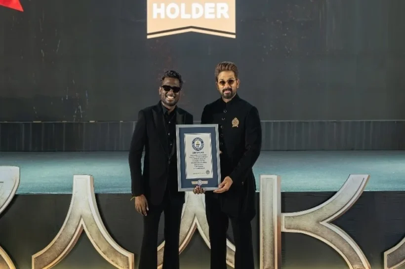 Allu Arjun Raaka Guinness record