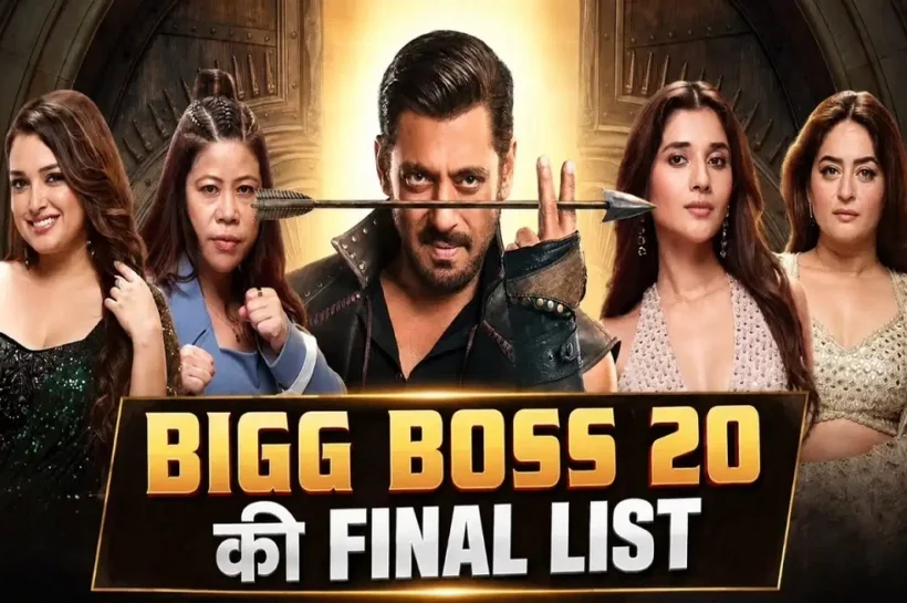 Bigg Boss 20 contestants list