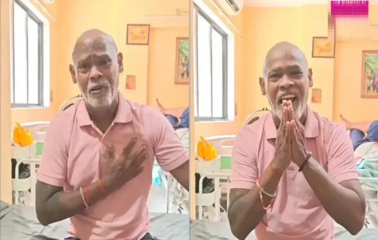 Former cricketer Vinod Kambli