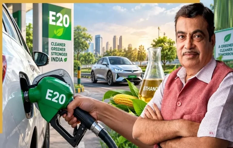 Nitin Gadkari E20 petrol