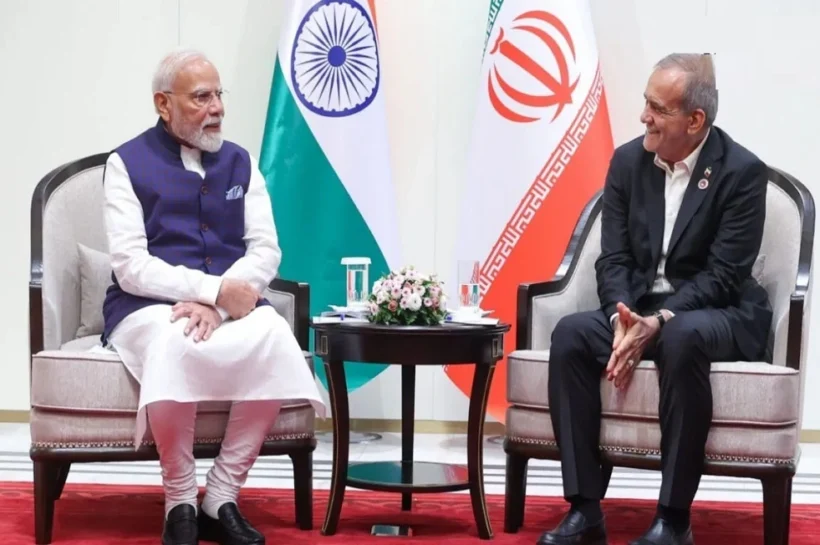 PM Modi Pezeshkian Meeting