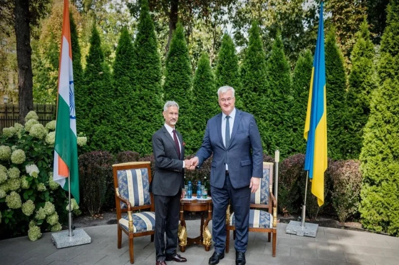 S Jaishankar Kyiv visit