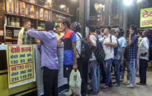 Delhi liquor shops closed