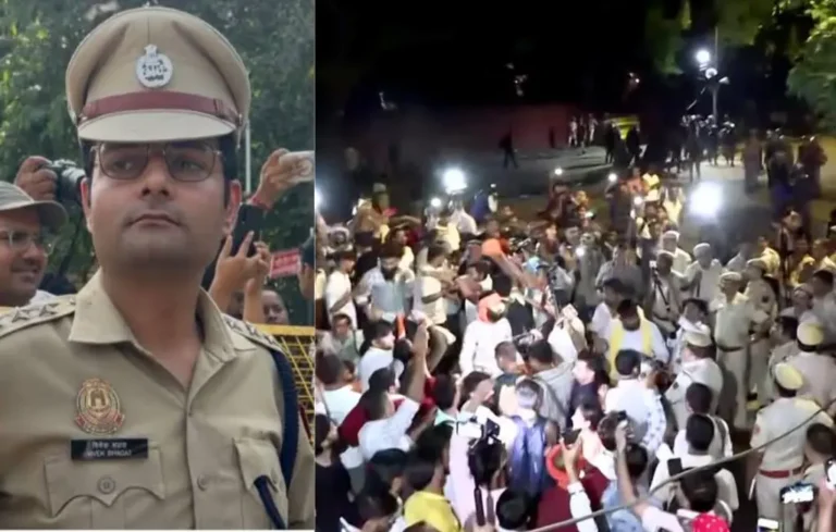 ACP Vivek Bhagat, Woman journalist misbehavior Jantar Mantar