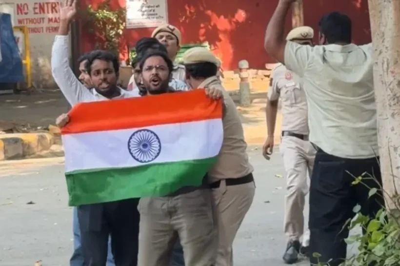 Saurav Das ,Ashutosh Ranka , CJP Protest